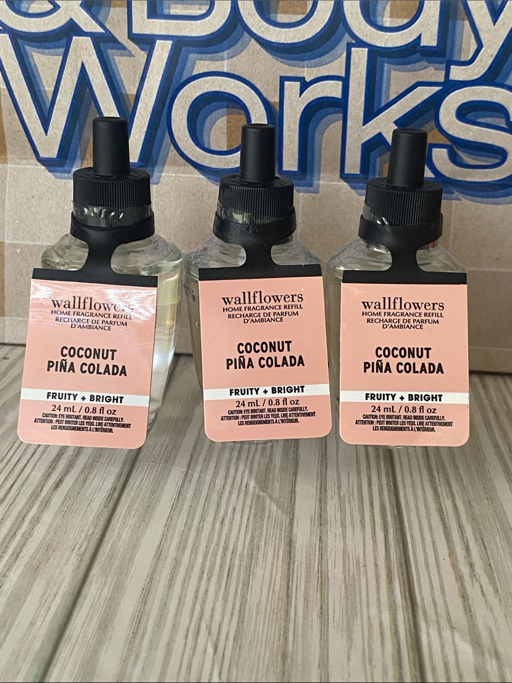 COCONUT PINA COLADA Wallflower Refill X3
